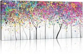 obraz-na-plotnie-w-ramie-kwitnace-drzewa-do-salonu-sypialni-120x50cm-rozowy