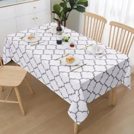 obrus-na-stol-prostokatny-140x220cm-wodoodporny-bialy-ksztalt-geometryczny
