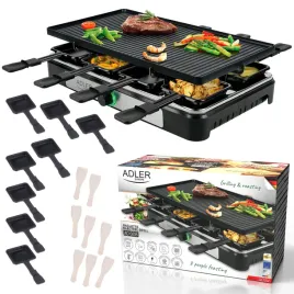 grill-elektryczny-4w1-raclette-adler-1400w-8-osob