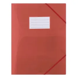 teczka-na-dokumenty-a4-z-gumka-donau-poltransparentna-czerwona-z-okienkiem