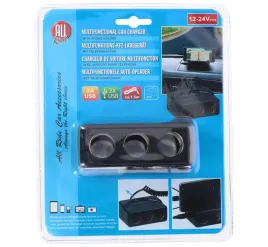 ladowarka-samochodowa-3a-usb-3-gniazda-zapalniczki-i-uchwyt-na-telefon