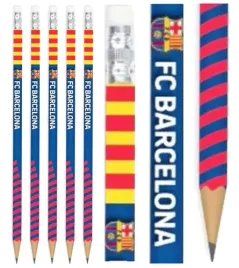 fc-barcelona-olowek-z-gumka-hb-szkolny-astra-mocny-grafit-5-szt