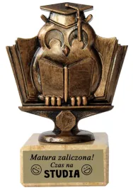 statuetka-brazowa-sowa-matura-zaliczona-czas-na-studia-absolwent-u353