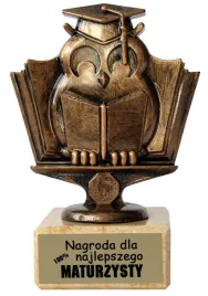 statuetka-brazowa-sowa-prezent-matura-nagroda-najlepszego-maturzysty-u351
