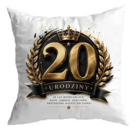 poduszka-20-urodziny-prezent-dla-niego-dwadziescia