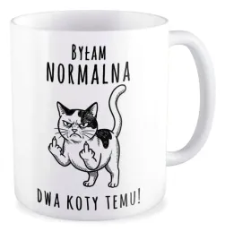 kubek-prezent-kot-kotel-bylam-normalna-dwa-koty-temu