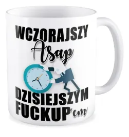 kubek-prezent-korpo-asap-fakap-praca-biuro-wczorajszy-asap-dzis-fuckupem