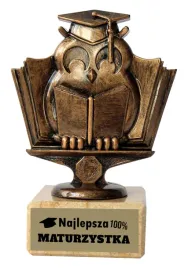 statuetka-brazowa-sowa-matura-najlepsza-maturzystka-zakonczenie-roku-u358