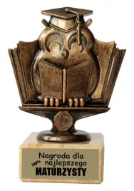 statuetka-brazowa-sowa-prezent-matura-nagroda-najlepszego-maturzysty-u351