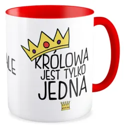 kubek-czerwony-na-dzien-kobiet-dla-niej-dziewczyny-krolowa-jest-tylko-jedna