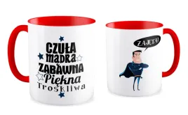 kubek-czerwony-prezent-na-dzien-kobiet-dla-dziewczyny-madra-piekna-zajeta