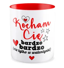 kubek-czerwony-prezent-walentynki-niej-niego-kocham-cie-bardzo-bardzo
