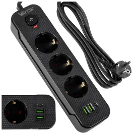 listwa-zasilajaca-przedluzacz-z-wlacznikiem-3x-gniazda-3x-usb-c-a-vayox-3