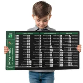 podkladka-na-biurko-pod-mysz-excel-skroty-klawiszowe-mata-90x40-3mm
