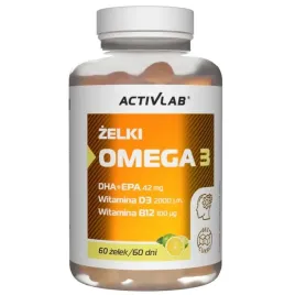 activlab-zelki-omega-3-limetka-cytryna-witaminy-d3-b12-bez-cukru-60-sztuk