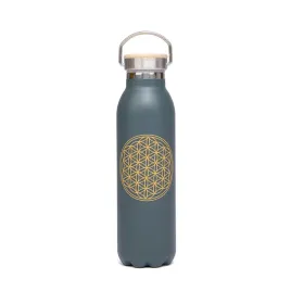 butelka-termiczna-bodhi-600-ml-stal-nierdzewna-kwiat-zycia-antracyt