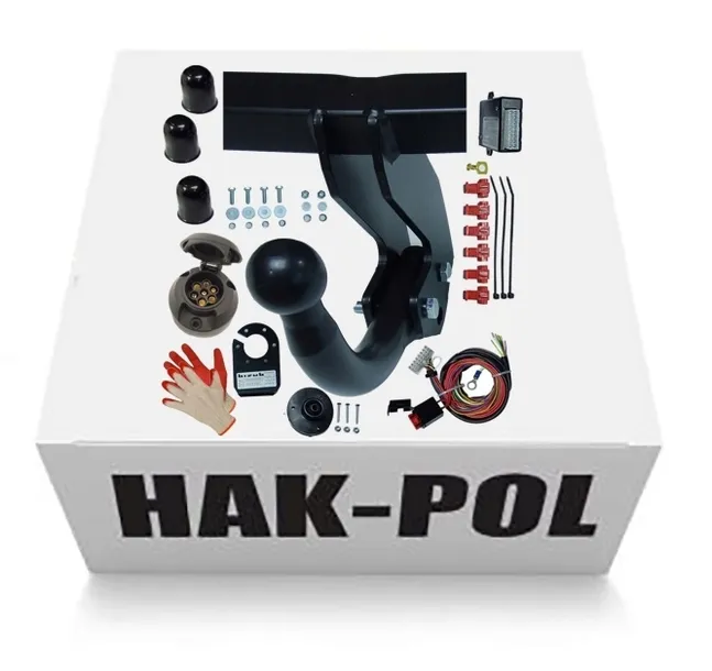 100kg 2000kg HAK HOLOWNICZY z MODUŁEM WIĄZKA SKODA OCTAVIA 2 II KOMBI SEDAN