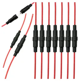10x-gniazdo-bezpiecznika-szklanego-6x30mm-z-przewodami-oprawa-blx-a-fuse
