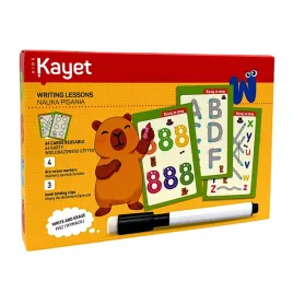 kayet-nauka-pisania-64-karty-4-markery-3-klipsy