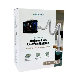 forever-smart-living-obrotowy-uchwyt-na-telefon-tablet-bialy
