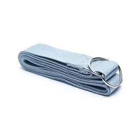 pasek-do-jogi-yogi-and-yogini-bawelna-d-ring-250-cm-niebieski