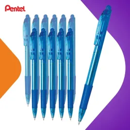 dlugopis-pentel-bk417-wow-07-mm-niebieski-12-sztuk