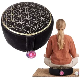 poduszka-medytacyjna-yogi-and-yogini-kwiat-zycia-luski-gryki-szara
