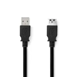 nedis-ccgl61010bk10-kabel-usb-usb-3-2-gen-1-3-1-gen-1-1-m-usb-a-czarny