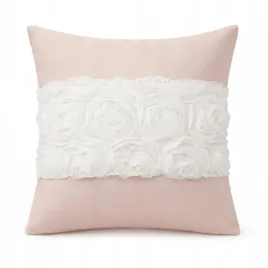 poszewka-40x40-pudrowy-roz-roze-3d-welurowa-elegancka-glamour