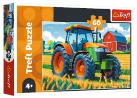 puzzle-60-pojazd-rolnika-traktor-wsi-trefl-16492