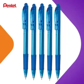 dlugopis-pentel-bk417-wow-07-mm-niebieski-5-sztuk