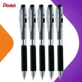 dlugopis-pentel-bk437-07-mm-czarny-5-sztuk