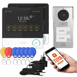 virone-zestaw-wideodomofonowy-dwurodzinny-avoni-multi-tuya-wifi-brelok-rfid