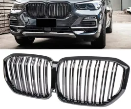 nerki-grill-zderzaka-do-bmw-x5-g05-2018-2023-przedlift-czarny-polysk