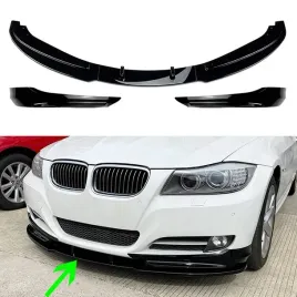 bmw-e90-e91-lift-2008-2012-dokladka-zderzaka-przedni-splitter-czarny-polysk