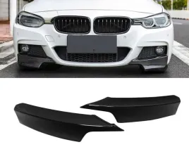bmw-f30-f31-m-sport-flapsy-czarny-polysk-splitter-dokladka-zderzaka-przod