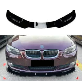 bmw-e92-e93-2006-2013-czarny-polysk-dokladka-splitter-zderzaka-zwyklego