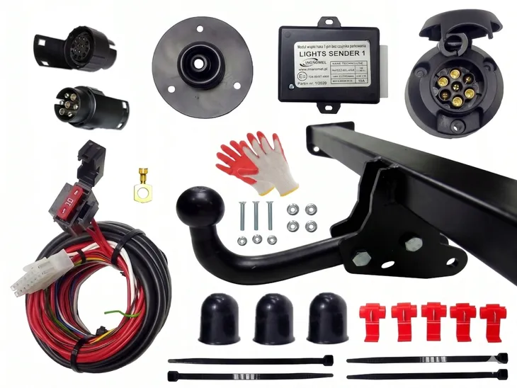 ZACZEP KULOWY HAK HOLOWNICZY HONDA CR-V 2007 2012 RE 3 CRV III MODUŁ 7PIN