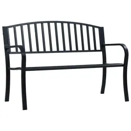 vidaxl-lawka-ogrodowa-125-cm-czarna-stalowa