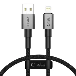 tech-protect-ultraboost-dna-lightning-cable-12w-2-4a-25cm-iron-grey