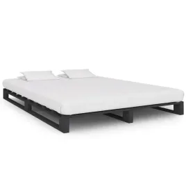 vidaxl-rama-lozka-z-palet-szara-lite-drewno-sosnowe-120-x-200-cm