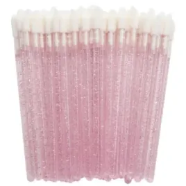 evanda-aplikatory-welurowe-do-pomadek-ust-krysztalkowe-rozowe-50-sztuk