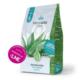 clavier-wosk-do-depilacji-mediwax-aloe-vera-bezpaskowy-twardy-ziarno-1000g