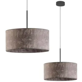 lampa-sufitowa-zyrandol-lampa-wiszaca-abazur-zwis-led-e27-szara-jazz-40cm