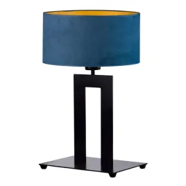 lampka-nocna-biurkowa-granatowa-zlota-lampa-z-abazurem-led-e27-modna