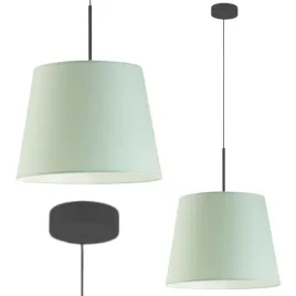 lampa-sufitowa-wiszaca-mietowa-zyrandol-led-e27-regulowana-abazur-modna