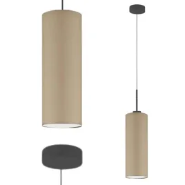 lampa-wiszaca-sufitowa-cappuccino-regulowana-led-e27-abazur-zyrandol-modna