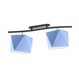 lampa-sufitowa-plafon-niebieska-zyrandol-regulowana-led-e27-abazur-modna