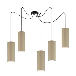 lampa-wiszaca-sufitowa-pajak-cappuccino-zyrandol-led-e27-abazur-regulowana