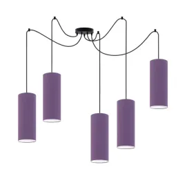 lampa-wiszaca-sufitowa-pajak-fioletowa-zyrandol-led-e27-abazur-regulowana
